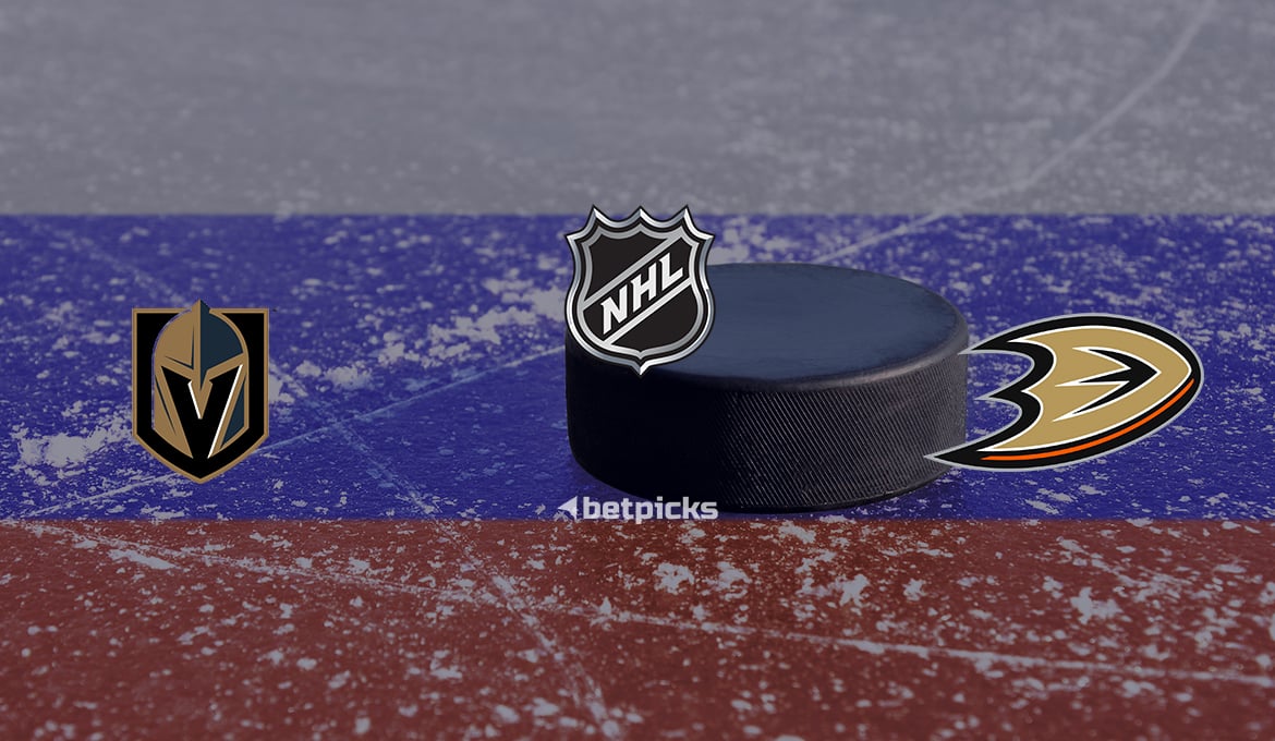 NHL Vegas Golden Knigts vs Aneheim Ducks