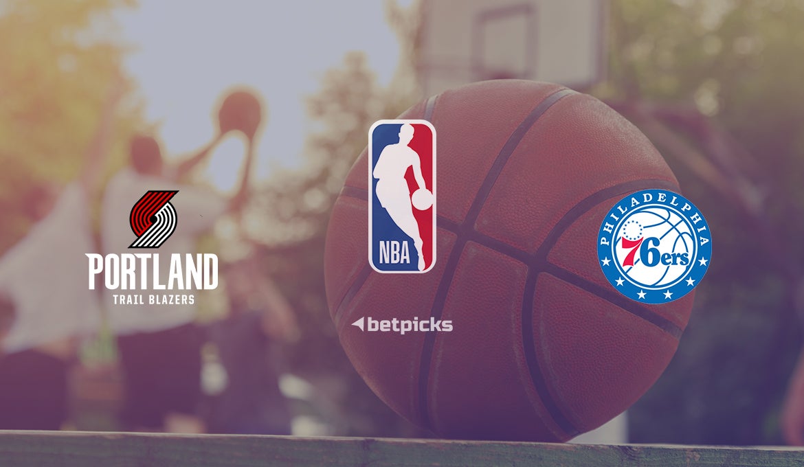 Blazers vs 76ers NBA