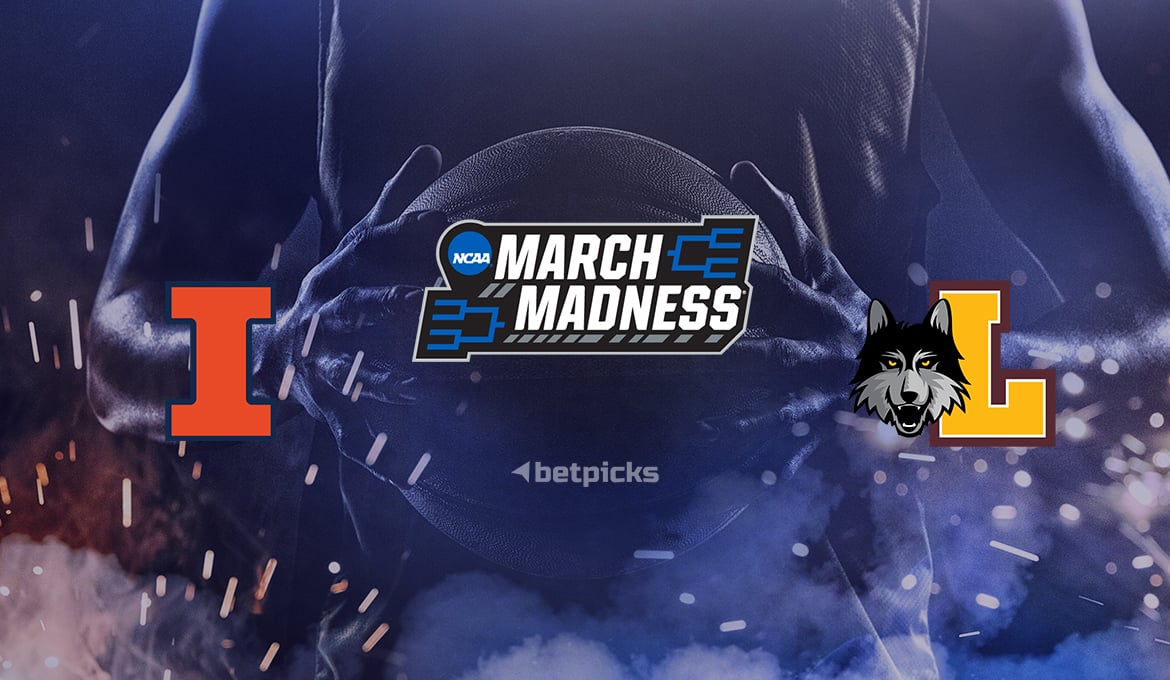 March Madness Illinois vs Loyola Chicago