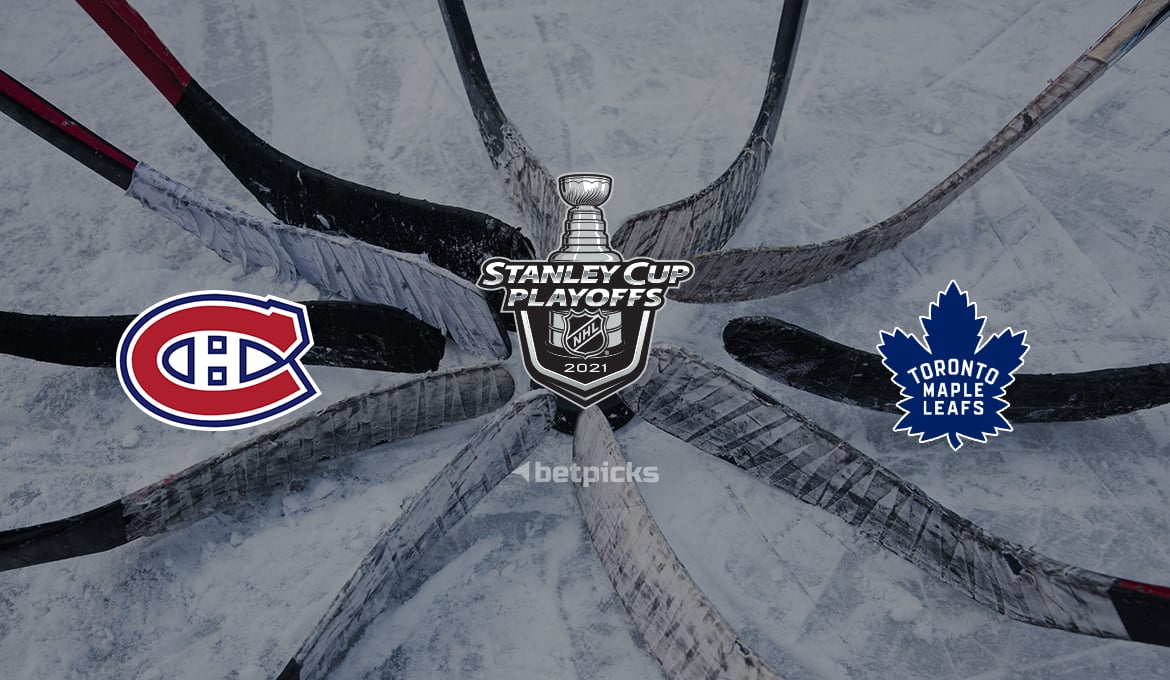 Montreal Canadiens vs Toronto Maple Leafs NHL Stanley Cup 2021 Round 1