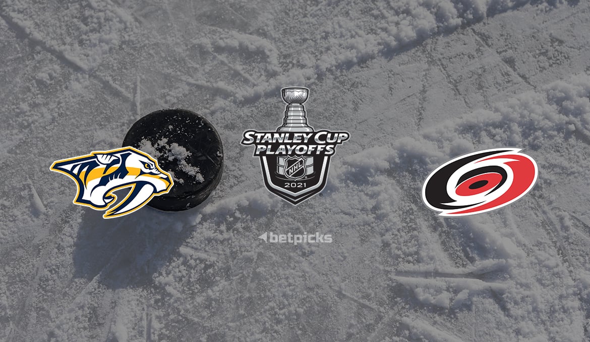 Nashville Predators vs Carolina Hurricanes NHL Stanley Cup 2021 Round 1