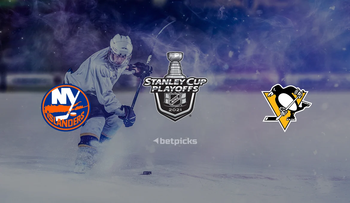New York Islanders vs Pittsburgh Penguins NHL Stanley Cup 2021 Round 1